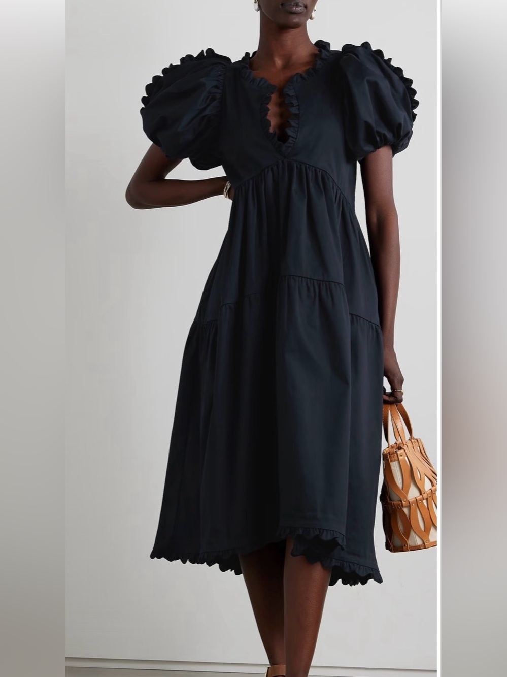 Kika Vargas Navy M dress